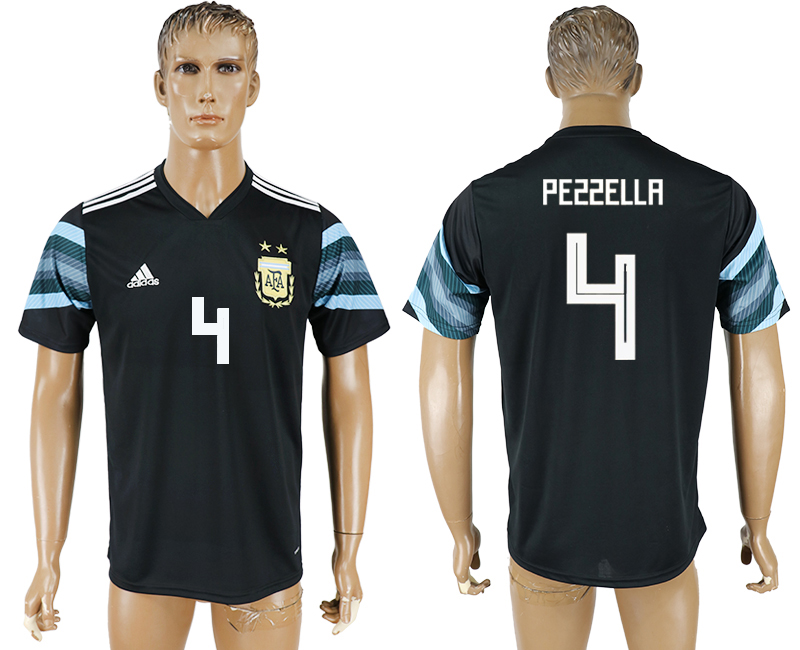 2018 FIFA WORLD CUP ARGENTINA #4 PEZZELLA maillot de foot